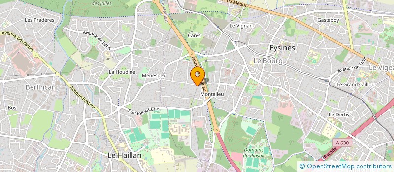 localisation de l'entreprise SARL GONCALVES à EYSINES
