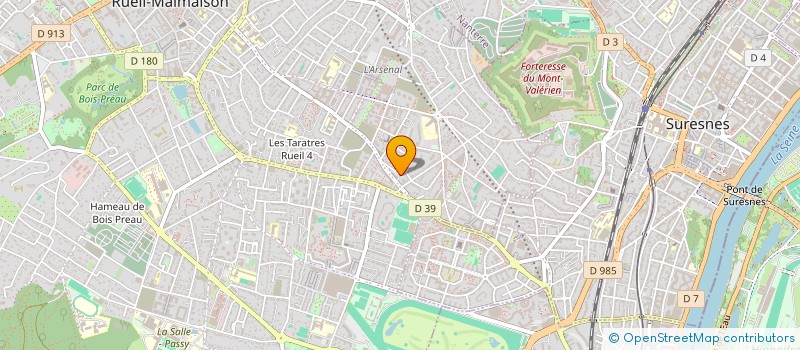 localisation de l'entreprise SARL GONCALVES à RUEIL-MALMAISON