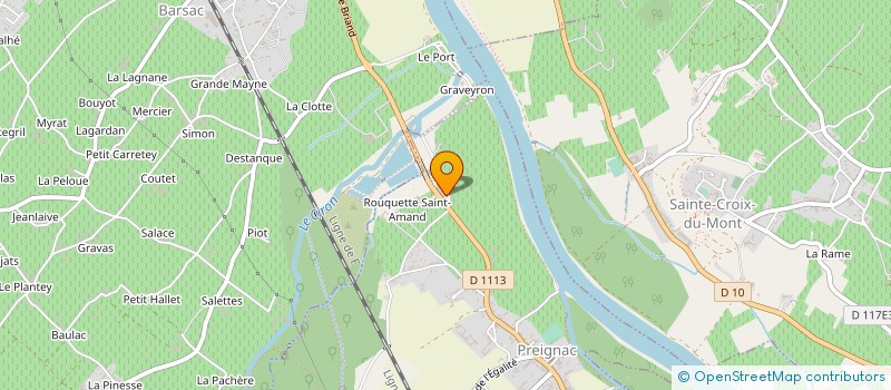 localisation de l'entreprise SARL GONET MEDEVILLE  PREIGNAC