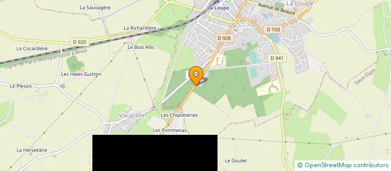 localisation de l'entreprise SARL GONSARD PERE ET FILS à LA LOUPE