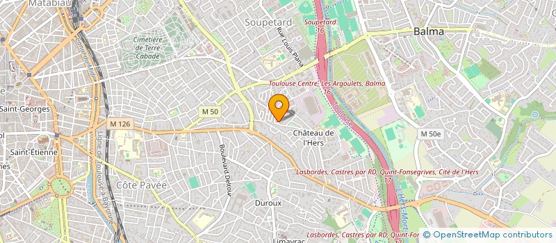 localisation de l'entreprise SARL GONZALEZ  TOULOUSE