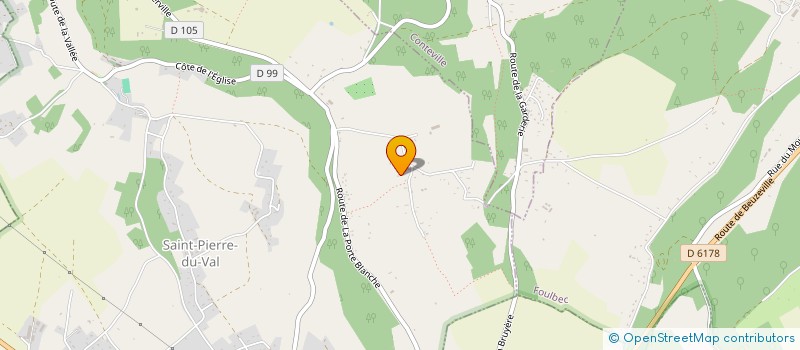 localisation de l'entreprise SARL GOSSELIN ET FILS  SAINT-PIERRE-DU-VAL