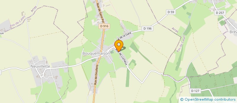 localisation de l'entreprise SARL GOSSET à BOUQUEMAISON
