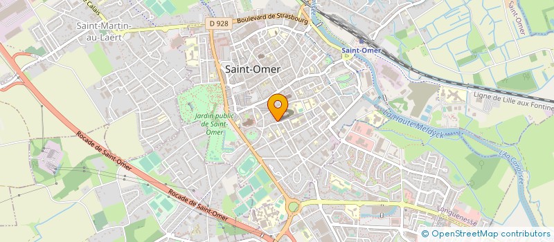 localisation de l'entreprise SARL GOTAMA  SAINT-OMER