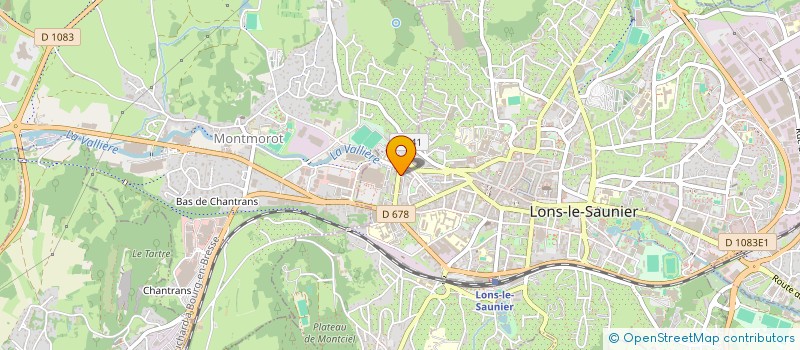 localisation de l'entreprise SARL GOTTI à LONS-LE-SAUNIER