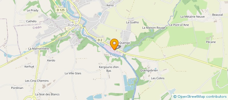 localisation de l'entreprise SARL GOUEDARD à CREDIN