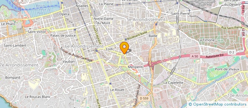 localisation de l'entreprise SARL GOUFFE TRAVAUX à MARSEILLE