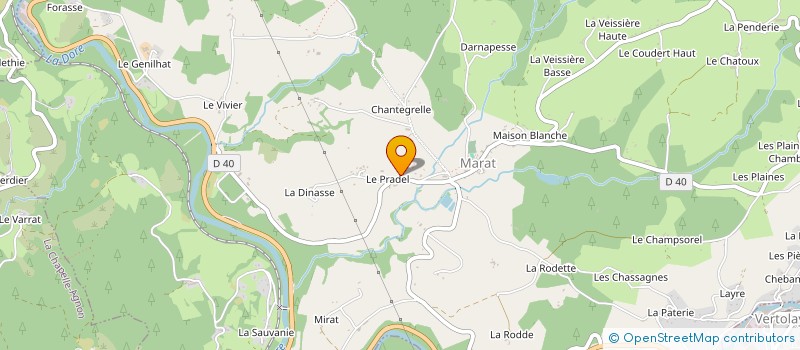 localisation de l'entreprise SARL GOURCY DANIEL à MARAT