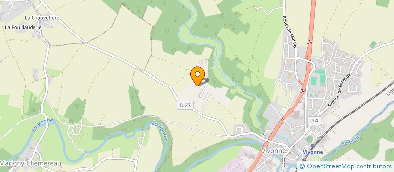 localisation de l'entreprise SARL GOURDEAU GUILBAUD à VIVONNE