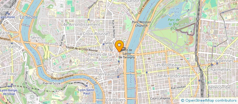 localisation de l'entreprise SARL GOURMAND ESPACE à LYON