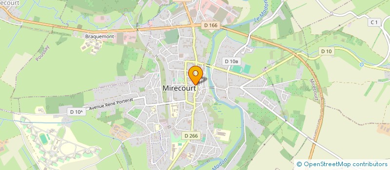 localisation de l'entreprise SARL GOURMAND'ISE à MIRECOURT