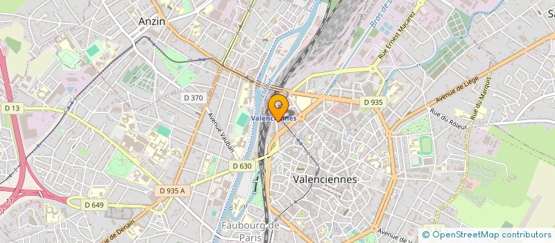 localisation de l'entreprise SARL GOURMANDINE à VALENCIENNES