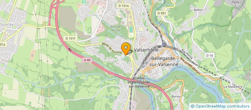 localisation de l'entreprise SARL GOURRAGNE à CHATILLON EN MICHAILLE