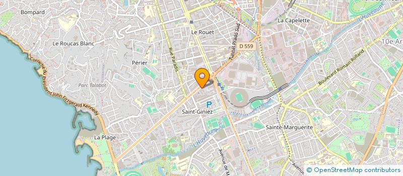 localisation de l'entreprise SARL GOYA à MARSEILLE