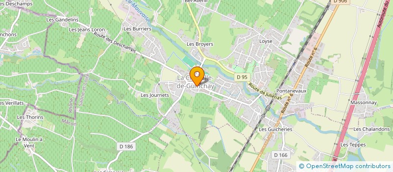 localisation de l'entreprise SARL GOYARD-POCHON  LEYNES