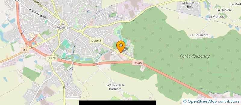 localisation de l'entreprise SARL GOYAU ALAIN à AIZENAY