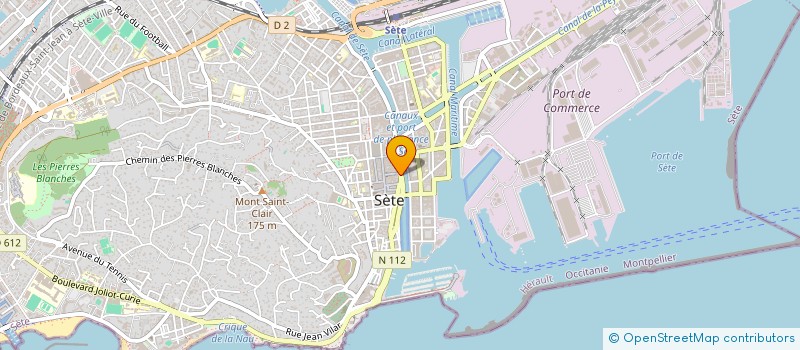 localisation de l'entreprise SARL GOZLAN BIS à SETE