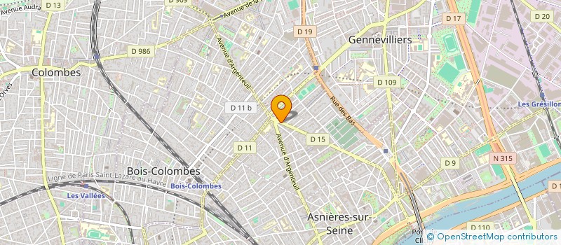 localisation de l'entreprise SARL GPC à ASNIERES-SUR-SEINE