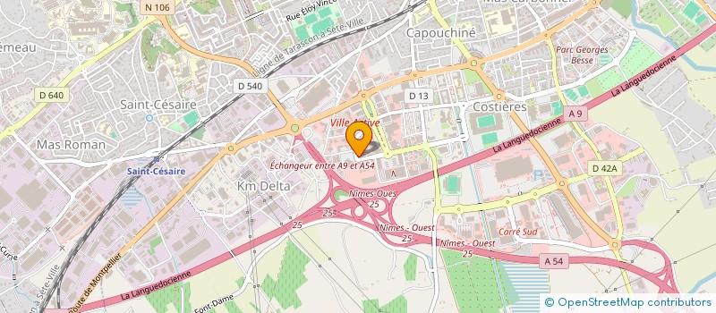 localisation de l'entreprise SARL GPS GARDEN PISCINES SERVICES à NIMES