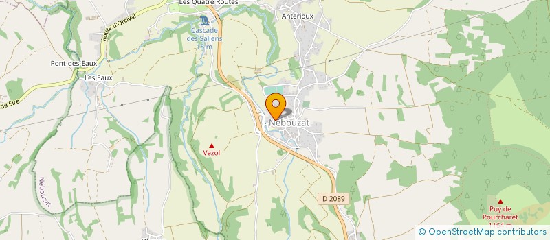 localisation de l'entreprise SARL GRAIVE  SAINT-GENES-CHAMPANELLE