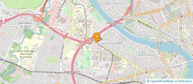 localisation de l'entreprise SARL GRANDE BRETAGNE à TOULOUSE