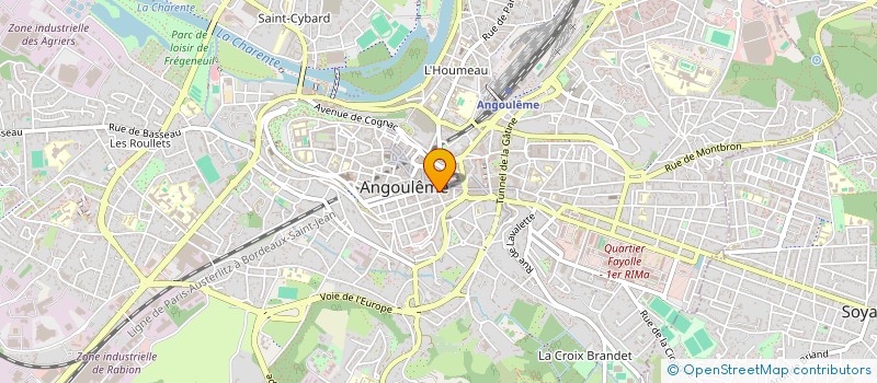 localisation de l'entreprise SARL GRANDE TASSE à ANGOULEME
