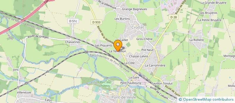 localisation de l'entreprise SARL GRANGER à CROTTET