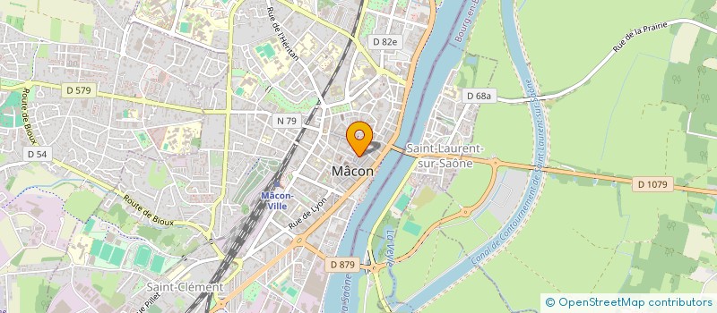 localisation de l'entreprise SARL GRANGER  MACON