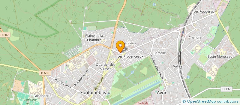 localisation de l'entreprise SARL GRANGETTES  FONTAINEBLEAU