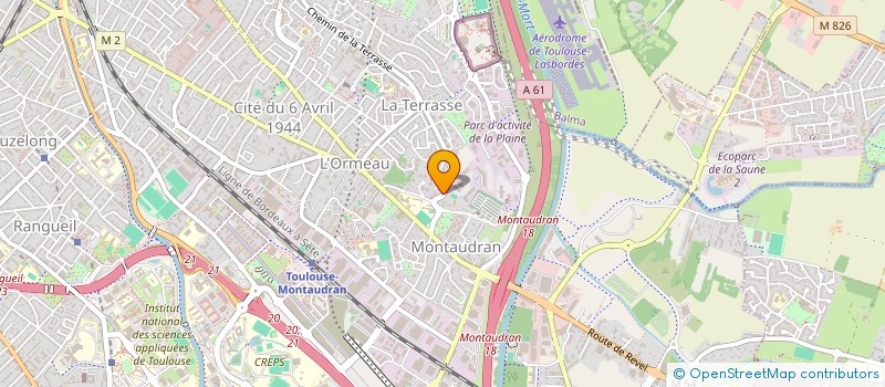 localisation de l'entreprise SARL GRANOUILLAC PATRICK à TOULOUSE