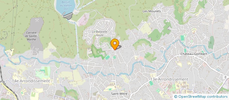 localisation de l'entreprise SARL GRAPHIC NOISE  MARSEILLE