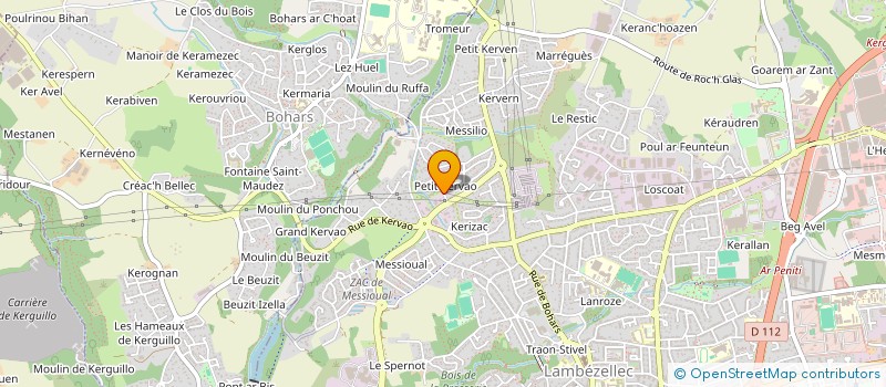 localisation de l'entreprise SARL GRAPHISME à BREST