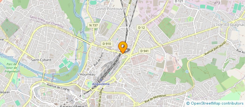 localisation de l'entreprise SARL GRAPP à ANGOULEME