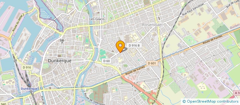 localisation de l'entreprise SARL GRARD à DUNKERQUE