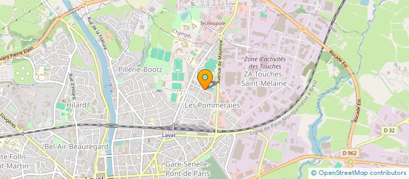 localisation de l'entreprise SARL GRASSET CONSEILS à LAVAL