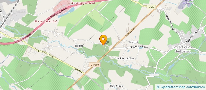 localisation de l'entreprise SARL GRATRAUD-LAROCHE à SAINT-DENIS-DE-PILE