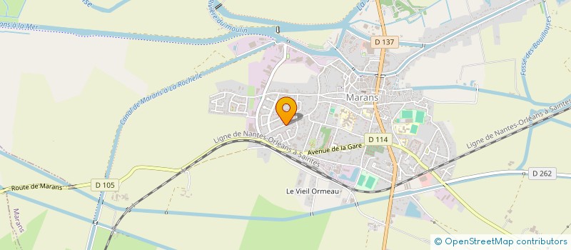 localisation de l'entreprise SARL GRAVE MANUEL JORGE  MARANS