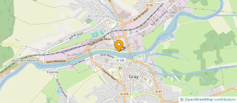 localisation de l'entreprise SARL GRAY DENTAL à GRAY