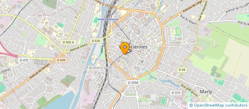localisation de l'entreprise SARL GRAY ET DENTELLIERES à VALENCIENNES