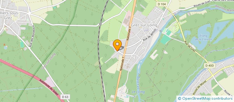 localisation de l'entreprise SARL GRC  GREZ-SUR-LOING