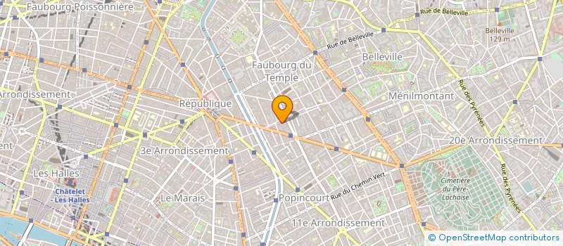 localisation de l'entreprise SARL GREEN GSM  PARIS