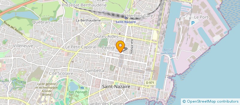 localisation de l'entreprise SARL GREEN STORE à SAINT-NAZAIRE