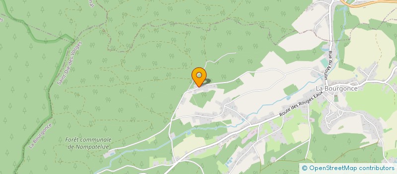 localisation de l'entreprise SARL GREGOIRE HUIN  LA BOURGONCE