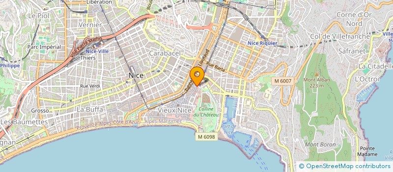 localisation de l'entreprise SARL GRELAU à NICE