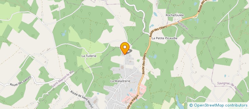 localisation de l'entreprise SARL GREMERET à NONTRON