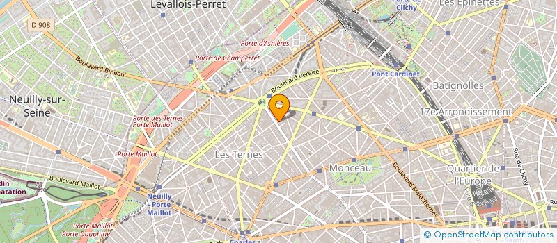 localisation de l'entreprise SARL GREVERIE CROUZAT  PARIS