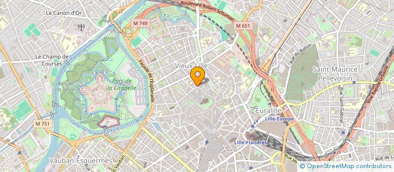 localisation de l'entreprise SARL GREXIA à LILLE