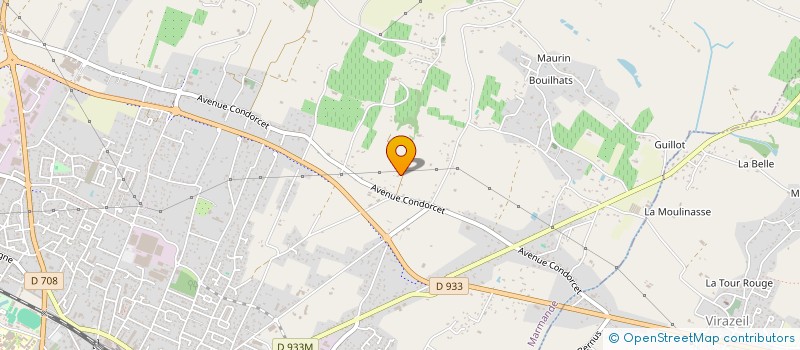 localisation de l'entreprise SARL GRIBOUILLE DIFFUSION à MARMANDE