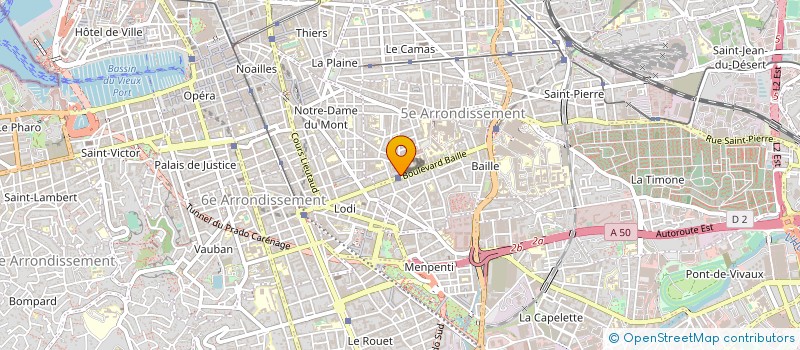 localisation de l'entreprise SARL GRIGNAN à MARSEILLE