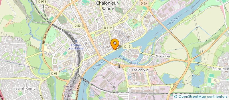 localisation de l'entreprise SARL GRILL à CHALON-SUR-SAONE